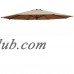 Replacement Patio Umbrella Canopy Cover for 9ft 8 Ribs Umbrella Brown (CANOPY ONLY)   563548511